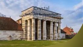  Presentation with complex - PPT theme having royal-salt-work-complex background and a light blue colored foreground