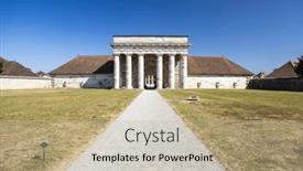  Presentation with complex - Theme featuring royal-salt-work-complex background and a mint green colored foreground