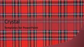  Presentation with tartan - Audience pleasing slides consisting of royal stewart tartan backdrop and a tawny brown colored foreground