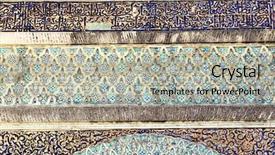  Presentation with ceramic tiles - Amazing PPT layouts having mosaic ceramic tiles meknes morocco backdrop and a light gray colored foreground