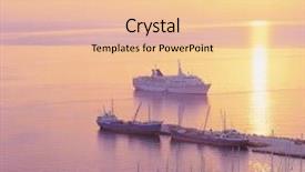  Presentation with nature - Beautiful slide set featuring cereal laid out as a happy face backdrop and a cream colored foreground