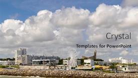  Presentation with maritime - Presentation enhanced with royan-the-department-of-charente background and a light gray colored foreground