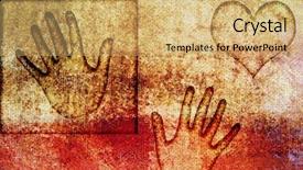  Presentation with canvas - Amazing presentation theme having rscism - vintage love background of different backdrop and a yellow colored foreground