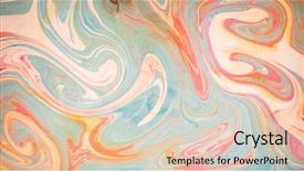  Presentation with paint art - Colorful PPT layouts enhanced with rtistic watercolor splash effect - abstract colored background stains backdrop and a lemonade colored foreground