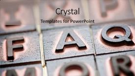  Presentation with stamps - Amazing theme having rubber stamps creating the word backdrop and a mint green colored foreground