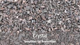  Presentation with mulch - Amazing PPT layouts having rubber tires recycled into mulch backdrop and a gray colored foreground