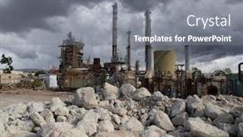  Presentation with rubble - PPT layouts enhanced with rubble-and-rust-at-closed background and a gray colored foreground