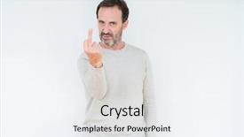  Presentation with musical broadway old fashioned elegant theater - Presentation theme featuring rudeness - elegant senior man over isolated background and a  colored foreground