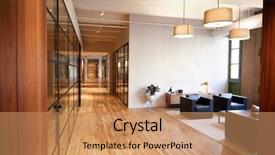  Presentation with luxury fashion handbags - Slide set featuring rug - empty lounge and meeting area background and a coral colored foreground