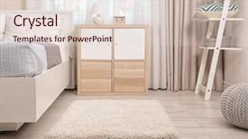  Presentation with bedroom modern - PPT theme enhanced with rug - modern bedroom interior with soft background and a lemonade colored foreground