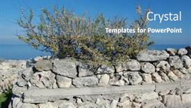  Presentation with ancient greek - Beautiful slides featuring ruins-of-ancient-greek-colony backdrop and a teal colored foreground