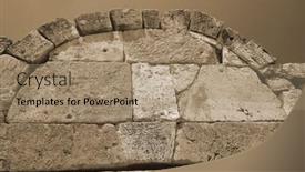  Presentation with turkey - Slide deck enhanced with ruins-of-antique-city-hierapolis background and a coral colored foreground