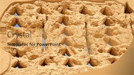  Presentation with riyadh - Theme featuring ruins-of-diriyah-old-city background and a yellow colored foreground