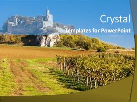 Ruins Of Falkenstein Castle PPT template 98 | CrystalGraphics