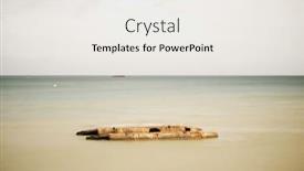  Presentation with france - Amazing presentation having ruins-of-harbor-built backdrop and a white colored foreground