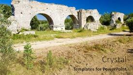 Presentation with roman ruins - 