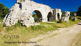  Presentation with roman ruins - 