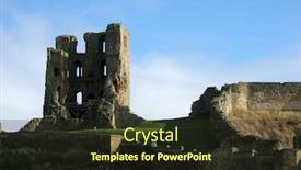  Presentation with castle - Amazing PPT layouts having ruins-of-scarborough-castle backdrop and a wine colored foreground