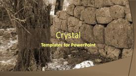  Presentation with greek - Theme with ruins-of-the-antcient-greek background and a  colored foreground