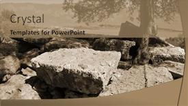  Presentation with greek - PPT layouts enhanced with ruins-of-the-antcient-greek background and a coral colored foreground