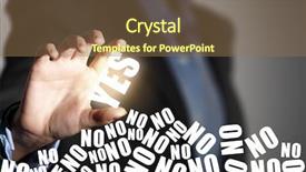  Presentation with yes - Amazing slide set having rule making - hand of businessperson taking word backdrop and a coral colored foreground