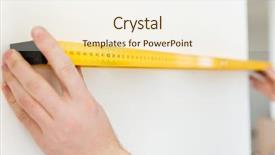  Presentation with measuring - Amazing presentation design having ruler measure up - close up of measuring tape backdrop and a cream colored foreground