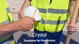  Presentation with unemployment unemployed hand cut word - Presentation design consisting of ruler measure up - close-up of the hand background and a navy blue colored foreground