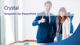  Presentation with formal - Amazing slides having ruler measure up - professional tailor taking measurements backdrop and a  colored foreground