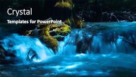  Presentation with grown - Cool new presentation with running-creek-and-a-moss backdrop and a black colored foreground