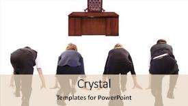  Presentation with rat - Cool new slide set with running prize - four business people lined up backdrop and a lemonade colored foreground