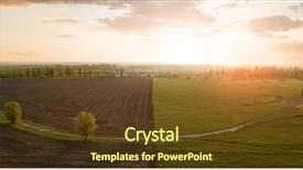  Presentation with bird eye view - Amazing theme having rural airport - aerial view from the drone backdrop and a tawny brown colored foreground