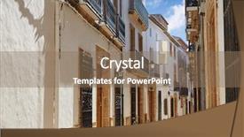  Presentation with old photographs black and white - Slides with rural community - javea also xabia old town background and a coral colored foreground