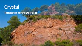  Presentation with desierto - Amazing theme having rural community climate - castellon desierto de las palmas backdrop and a  colored foreground