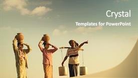  Presentation with rural development - Colorful PPT theme enhanced with rural development - group of asian burmese traditional backdrop and a gray colored foreground