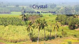  Presentation with andhra pradesh - PPT layouts with rural farm lands in andhra background and a sky blue colored foreground