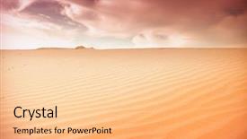  Presentation with sahara - PPT layouts consisting of rural india - sahara desert background and a lemonade colored foreground