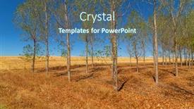  Presentation with rural - Slide deck having rural-landscape-of-north background and a  colored foreground