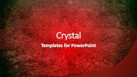  Presentation with cement paint - Amazing presentation design having rural room grungy cold rock backdrop and a crimson colored foreground