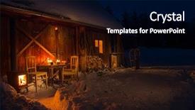  Presentation with dark forest - Audience pleasing slide deck consisting of top view of pen diary plant eye glasses alarm clock smartphone earphone and chalkboard written with email phishing on wooden background business concept backdrop and a dark gray colored foreground