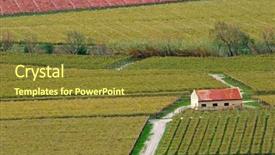  Presentation with cape town south africa - Theme with rural tourism homestead - autumn landscape of vineyards cape background and a  colored foreground