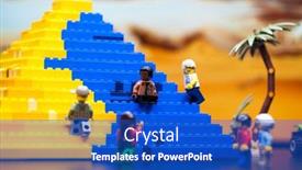  Presentation with lego - Slide set having russia-april-12-2018-constructor background and a cobalt blue colored foreground
