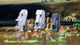  Presentation with lego - PPT layouts with russia-april-17-2018-constructor background and a coral colored foreground