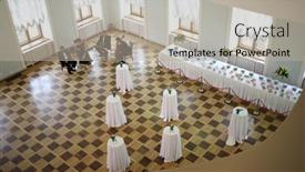  Presentation with award - Beautiful slides featuring russia-moscow-05-mar-2015 backdrop and a mint green colored foreground