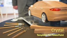  Presentation with ford car - Beautiful PPT layouts featuring russia-moscow-4-dec-2014 backdrop and a tawny brown colored foreground