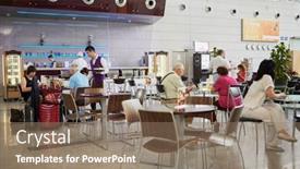  Presentation with third - Beautiful PPT theme featuring russia-moscow-aug-11-2015 backdrop and a coral colored foreground