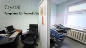  Presentation with gastroenterologist - PPT theme with russia-moscow-aug-31-2015 background and a light gray colored foreground