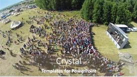  Presentation with battlefield - Beautiful PPT theme featuring russia-nelidovo-jul-12-2014 backdrop and a violet colored foreground