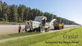  Presentation with road repair - 