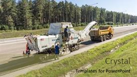  Presentation with road repair - 
