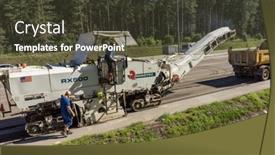  Presentation with road repair - 